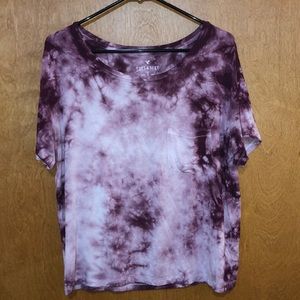 Soft& Sexy tie-dye AE tee